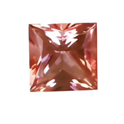 14 mm Square Pink Quartz in AAA Grade