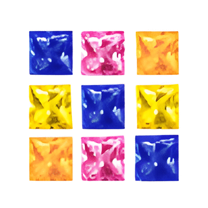 10 Ct Square Multi Color Sapphire Lot in Size 2-3 mm