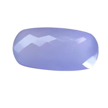 30x15 mm American blue Long Cushion  Chalcedony in AAA grade