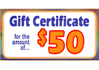 Gift Voucher for 50$
