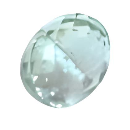 9 mm Green Round Amethyst in AAA Grade