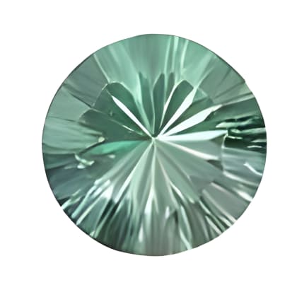 100 ct. Round Rare Large Neon Green Fluorite