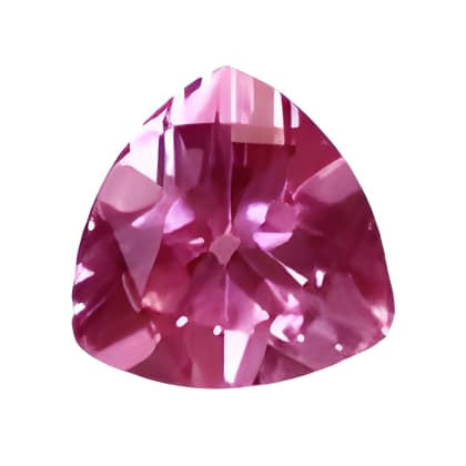 12 mm Trillion Pink Topaz in AAA Grade