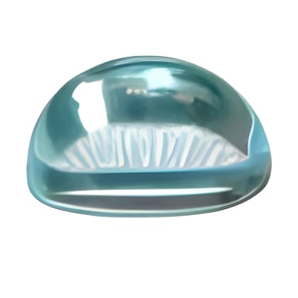 10x8 mm Cabochon Oval Sky Blue Topaz in AAA Grade