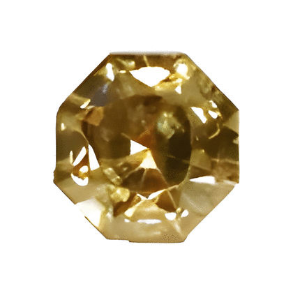 1.09 Ct Octagon Champagne Diamond SI2 Clarity