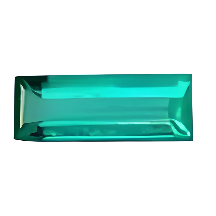 4.5x2.5 mm Baguette Shape Emerald in AA Grade