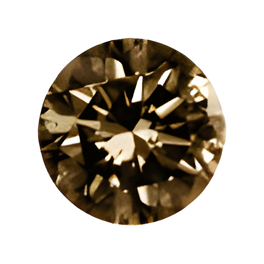 15 mm Round Smoky Quartz AAA Grade