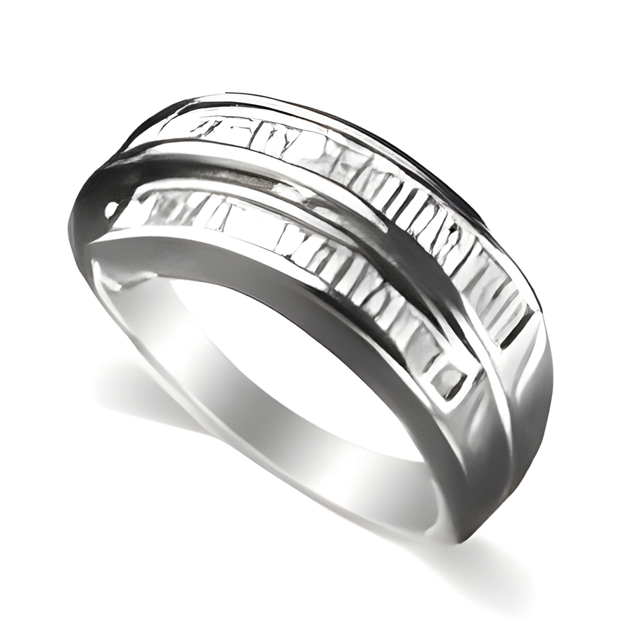 0.85 Carats VS Diamond Ring in 18k White Gold