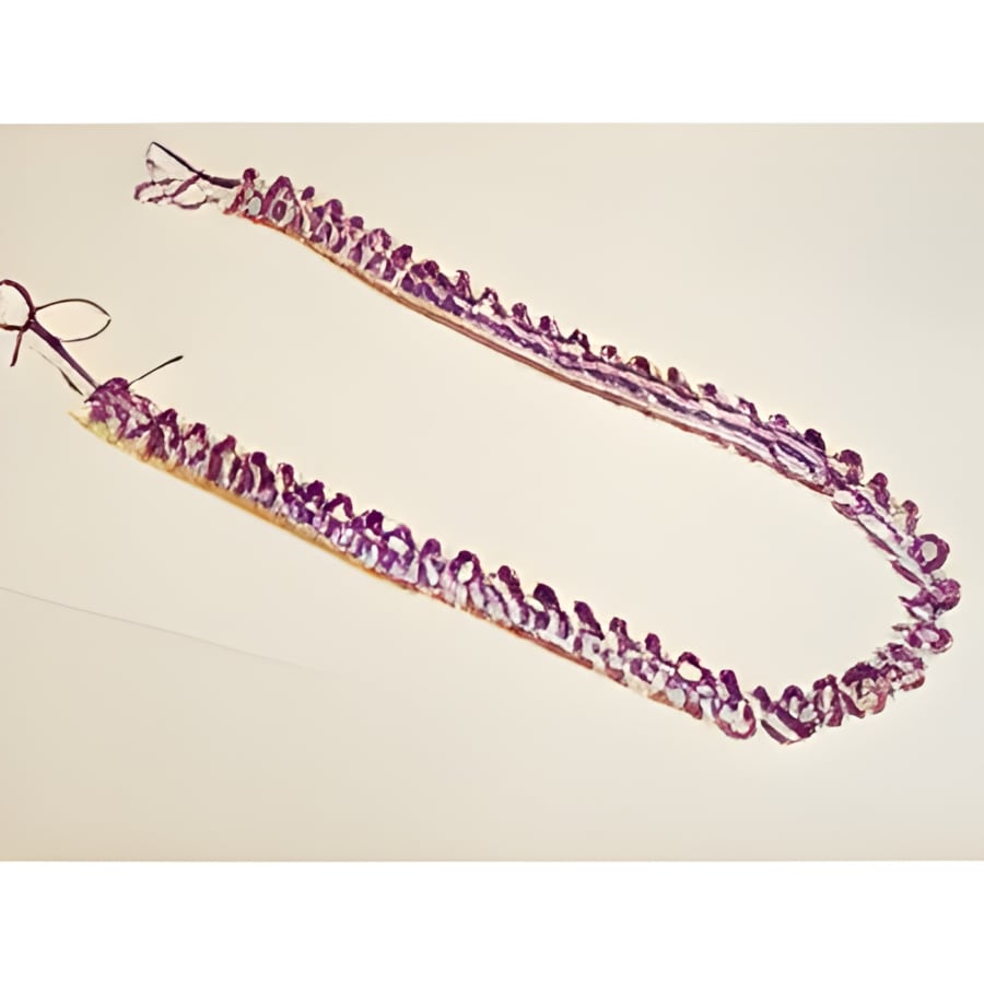 14-15 mm Faceted Amethyst Bead Strand 18 Inch