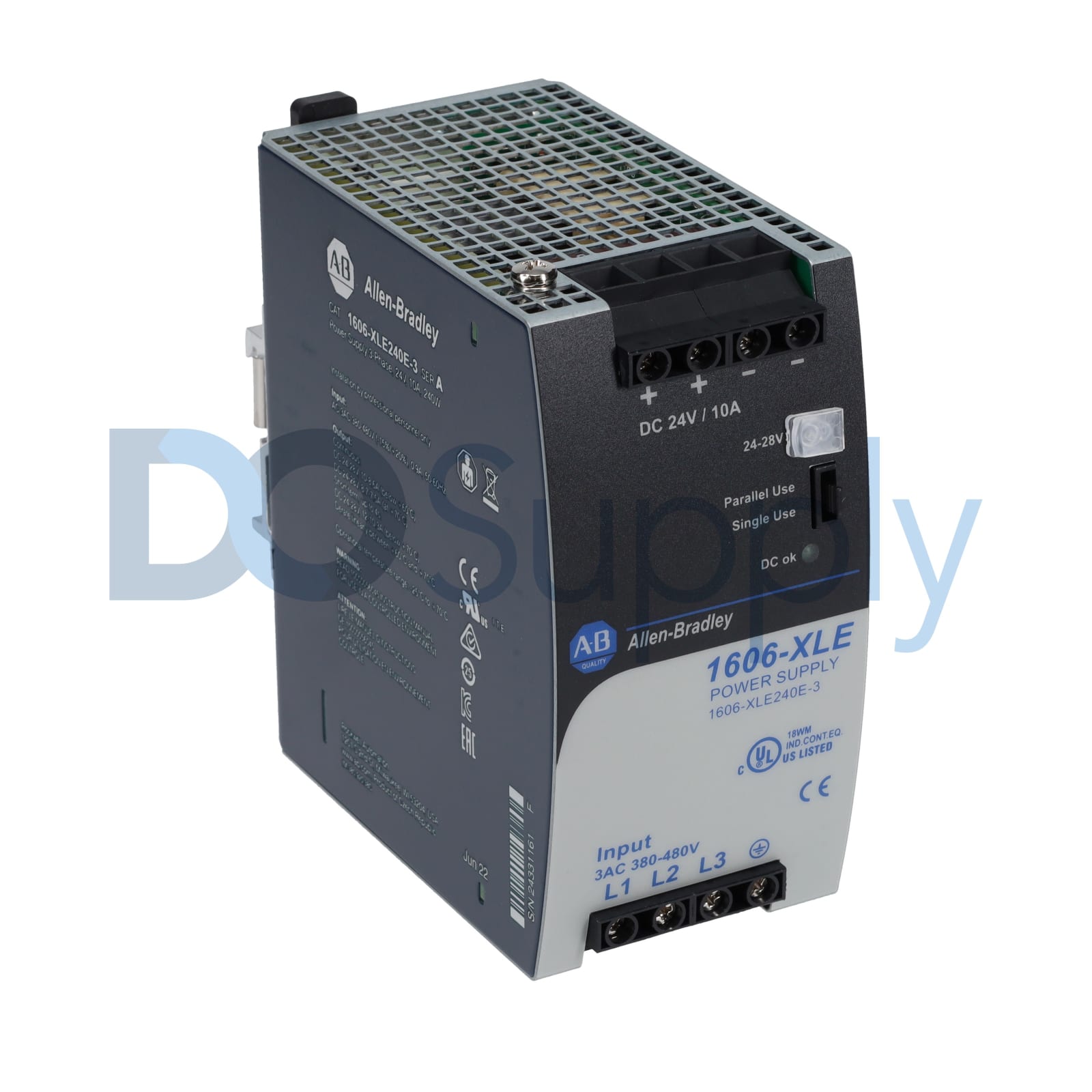 A Designs 503HR 1U 3スロットシャーシ 外部PSU + おまけ Allen Bradley 1606-XLE240E-3 - In Stock Ships Overnight | DO Supply