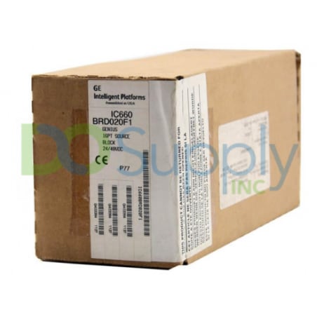 GE Fanuc Emerson Genius I-O IC660BRD020