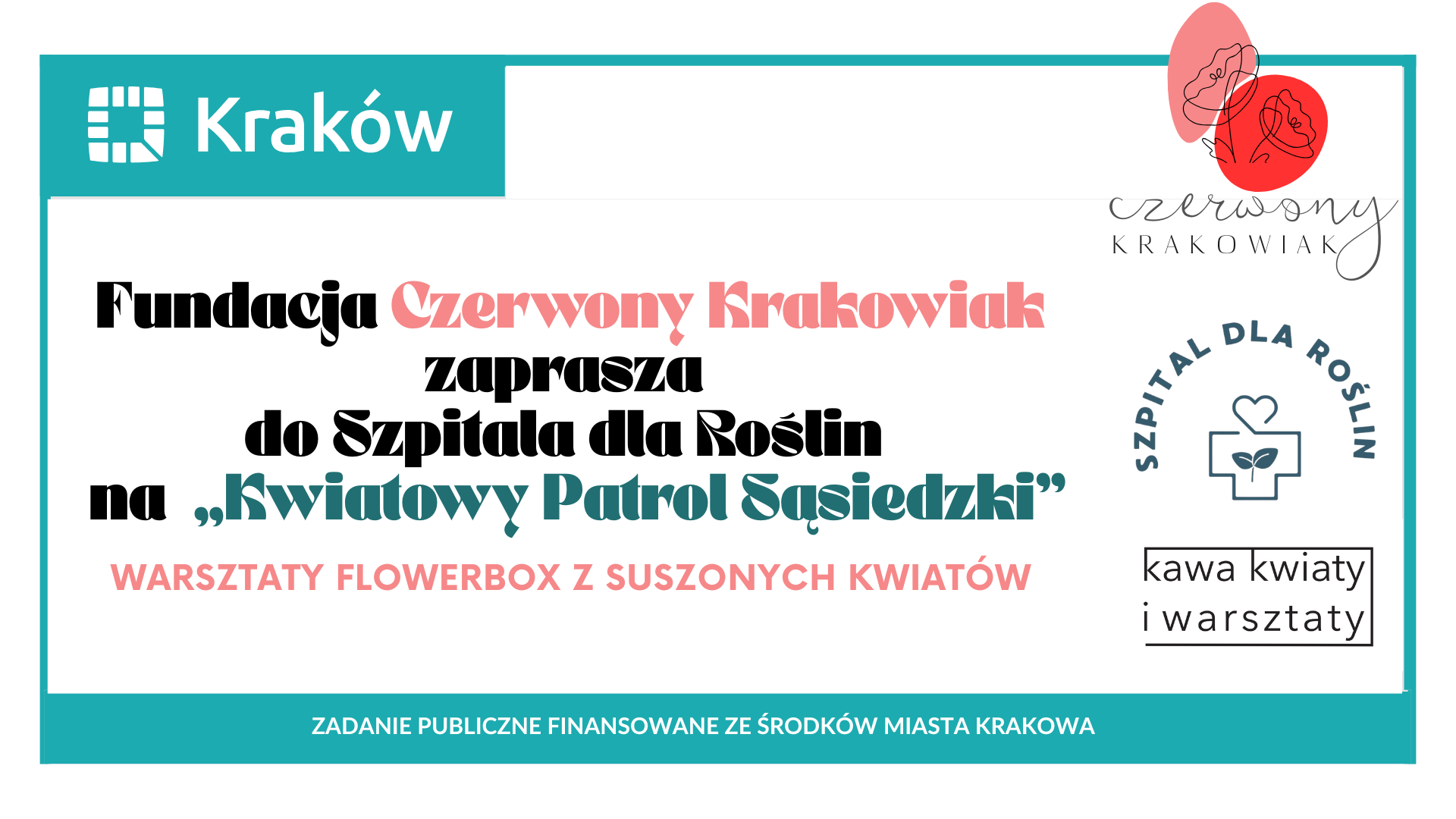 „Kwiatowy Patrol Sąsiedzki”  FLOWER BOX Z SUSZONYCH KWIATÓW