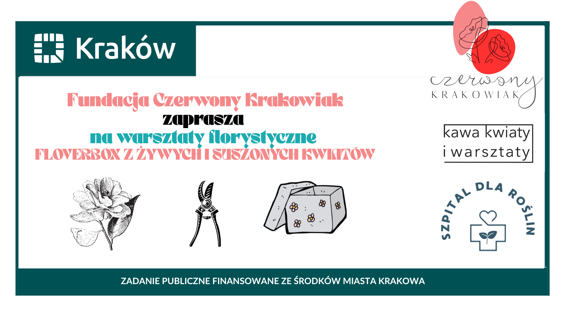 „EkoSymfonia: Człowiek, Natura, Dźwięk” FLOWER BOX Z ŻYWYCH I SUSZONYCH KWIATÓW