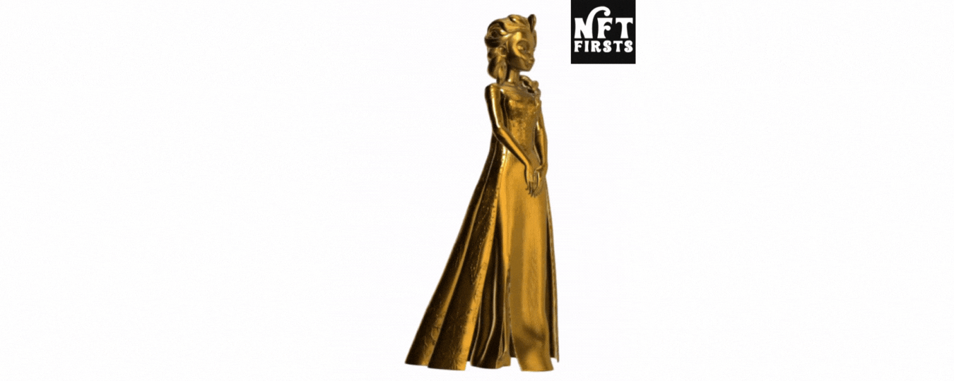 First Elsa NFT animated