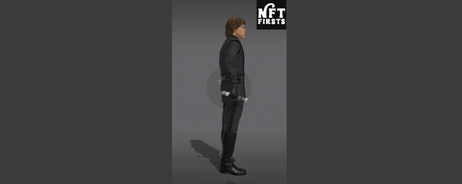 First Luke Skywalker NFT