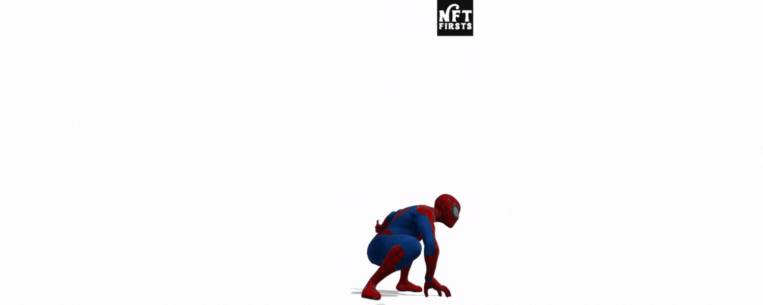 First Spider-Man NFT animated collectible