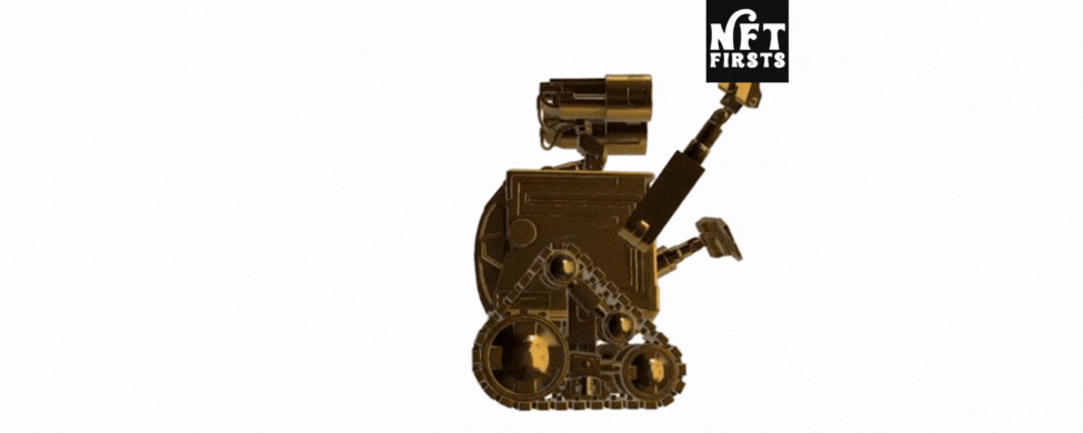 First WALL-E NFT animated