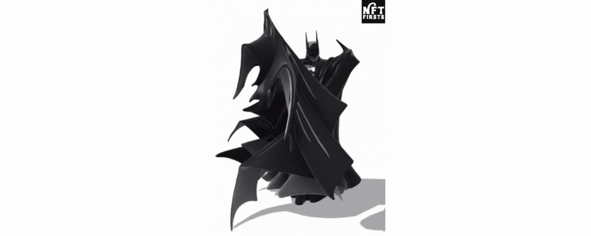 First Batman NFT - Todd McFarlane Batman #100 animated 3D collectible on VeVe