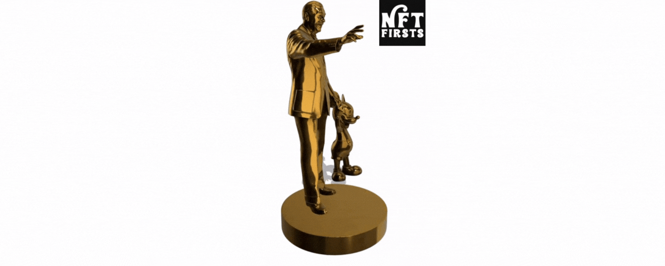 First Mickey Mouse and Walt Disney NFT