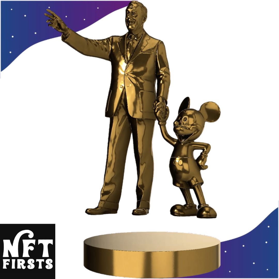 First Mickey Mouse & Walt Disney NFT