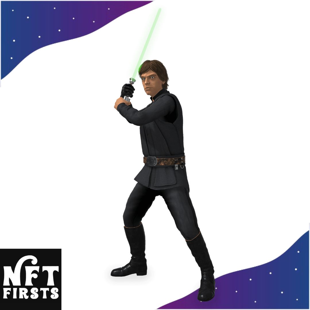 First Luke Skywalker NFT Ultra Rare Jedi variant