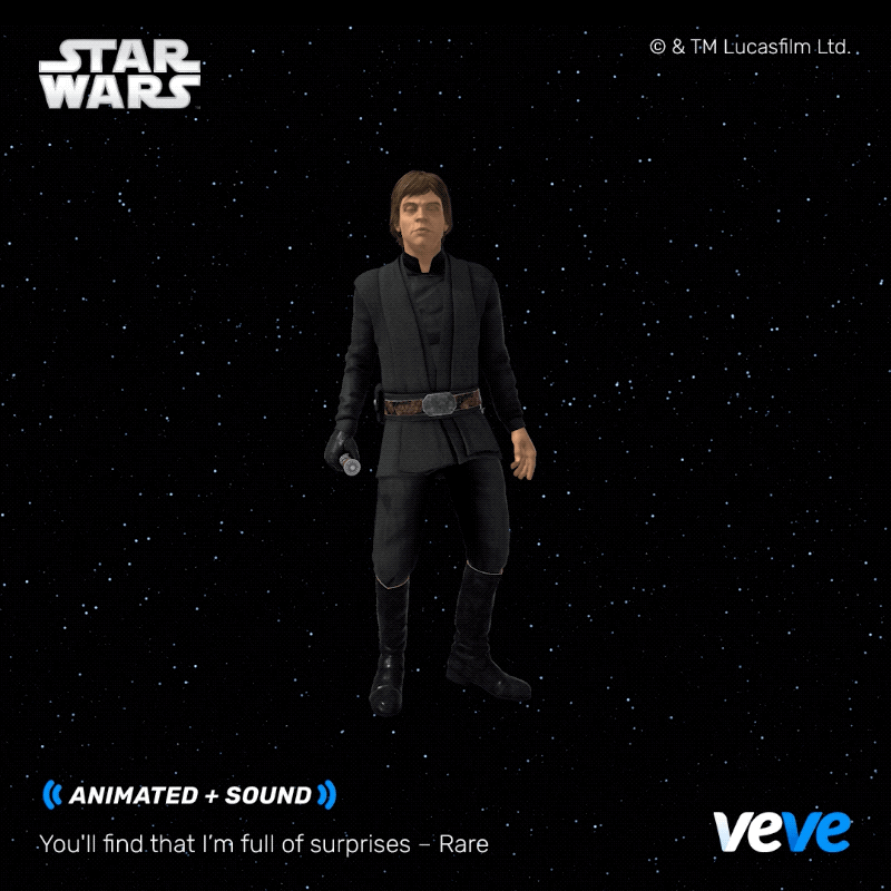 First Luke Skywalker NFT Rare variant