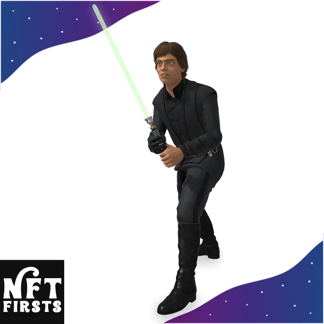 First Luke Skywalker NFT Secret Rare variant