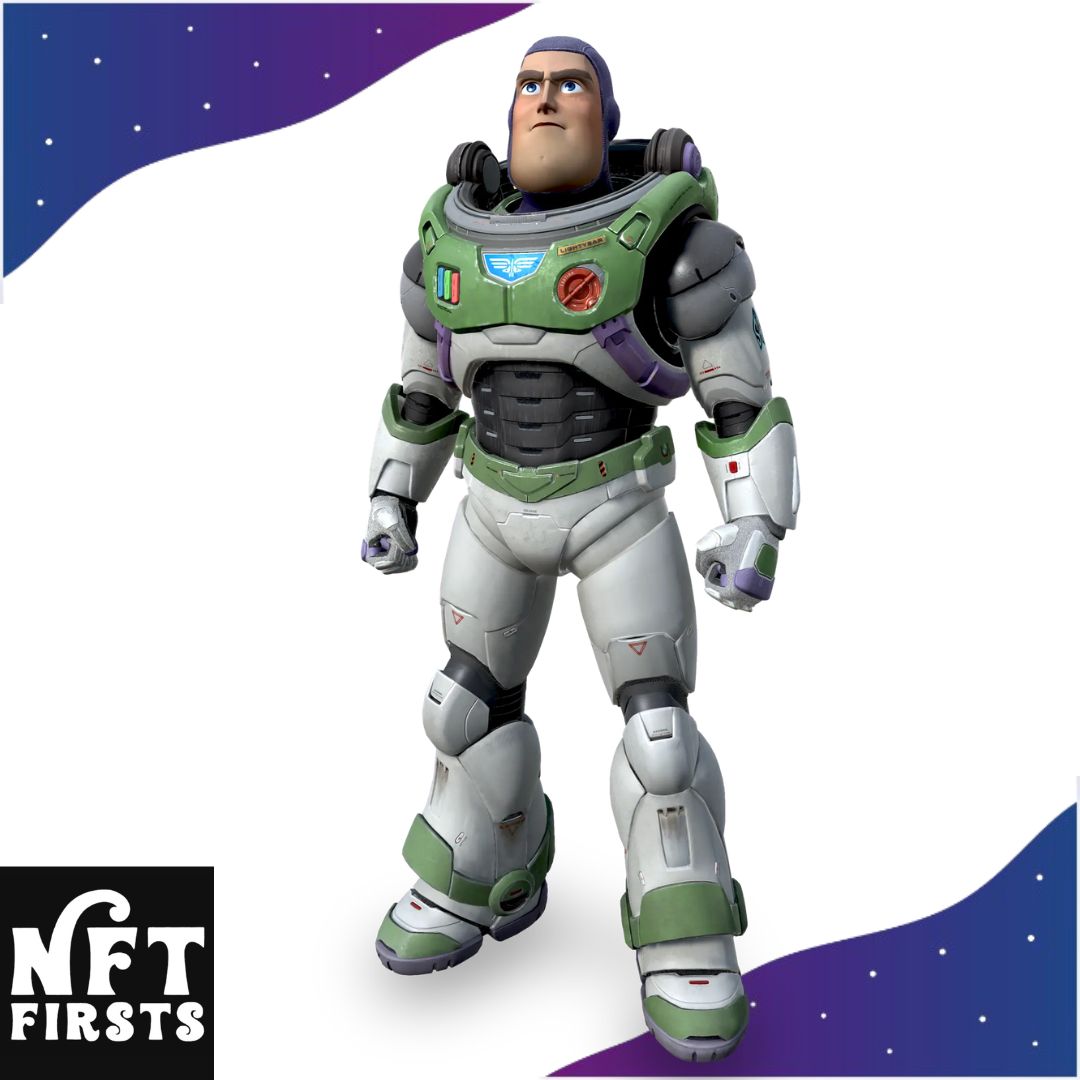 First Buzz Lightyear NFT Common variant To Infinity and Beyond pose