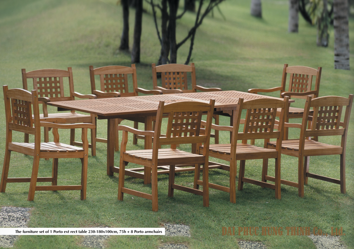 Outdoor furniture set made in vietnam