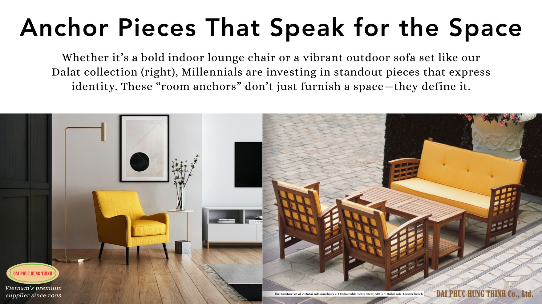 Millennial preference for furniture