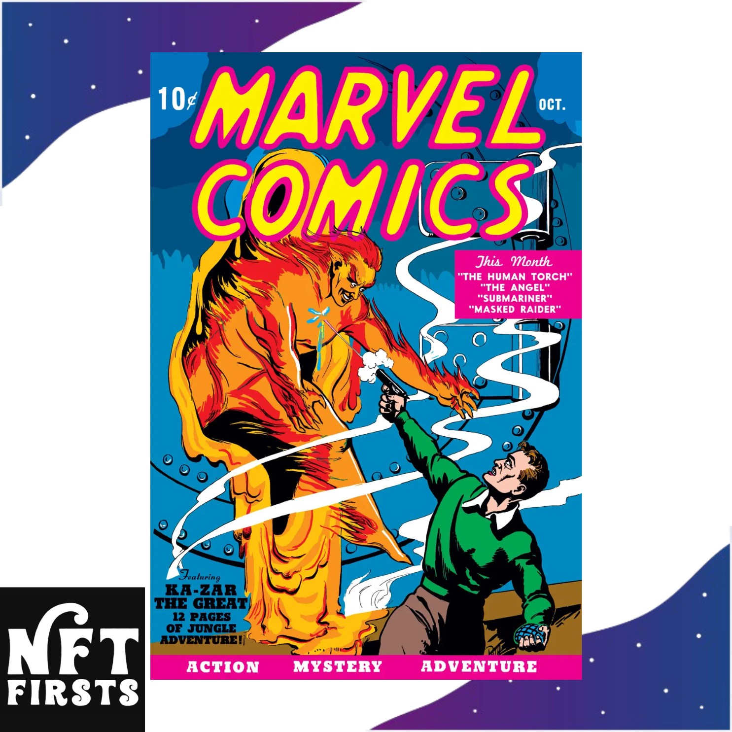 First Marvel Comics #1 NFT