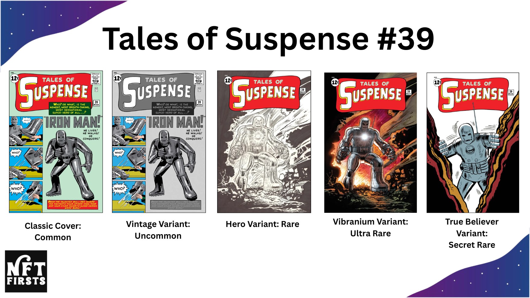 First Tales of Suspense #39 Comics NFT cover
