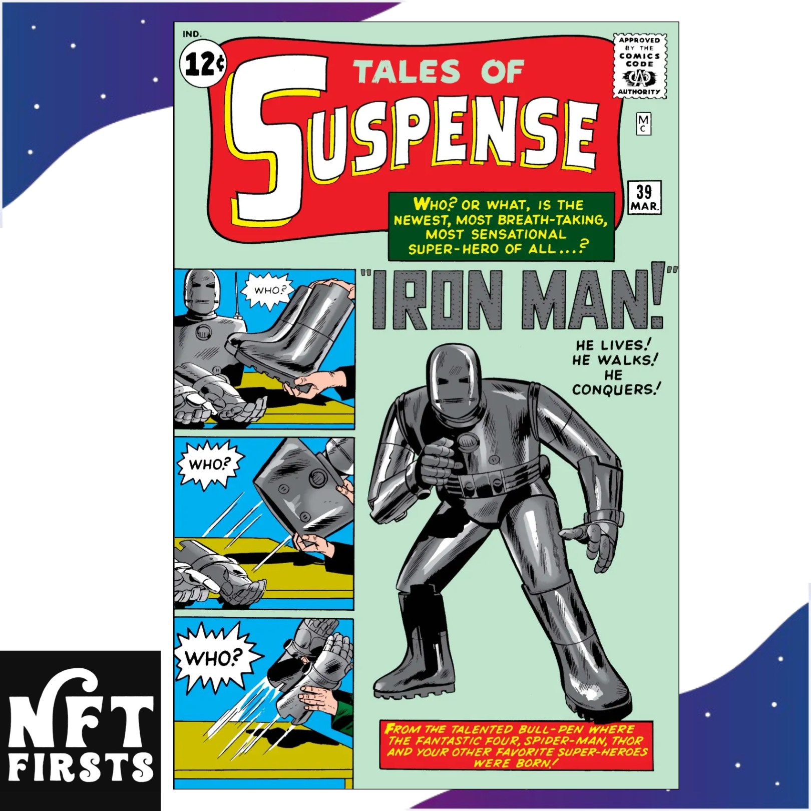 First Tales of Suspense #39 Comics NFT