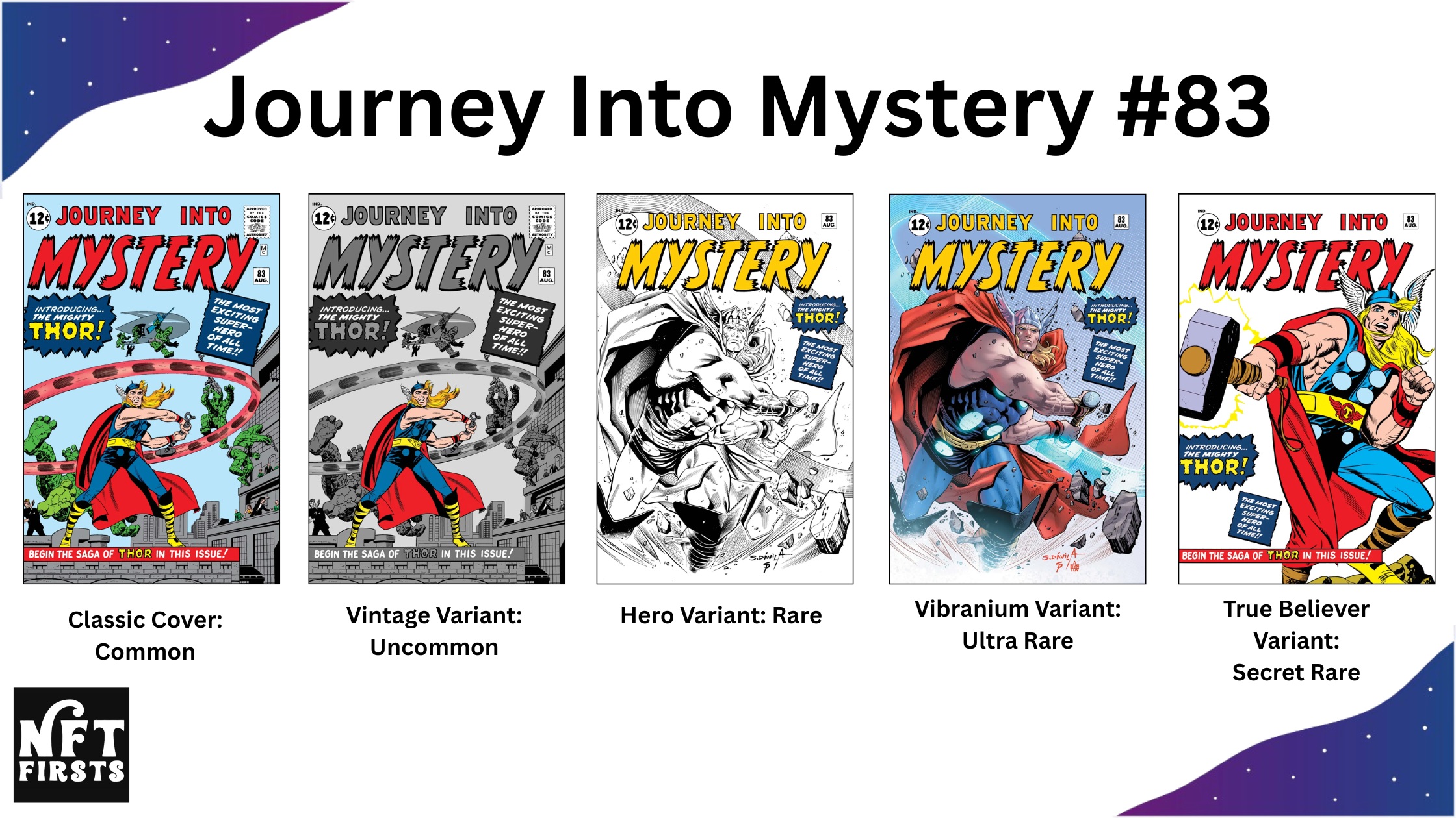 First Journey Into Mystery #83 Comics NFT cover