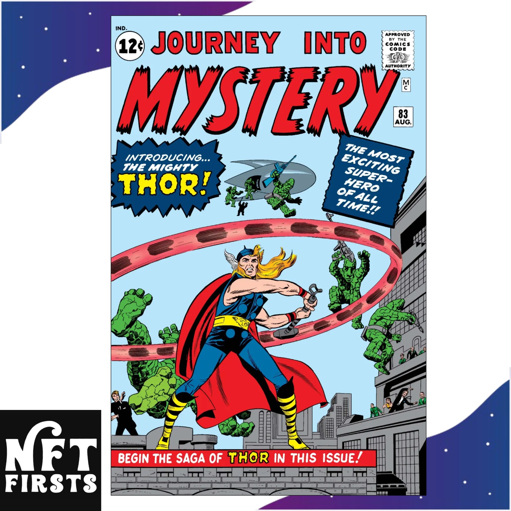 First Journey Into Mystery #83 Comics NFT