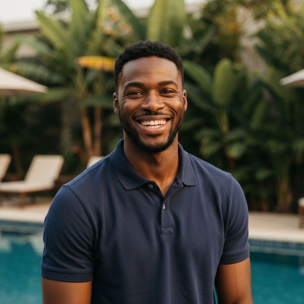 Everett Harris, 27, from Benin City