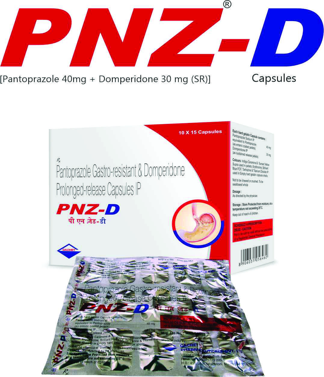 PNZ-D CAPSULES 15'S