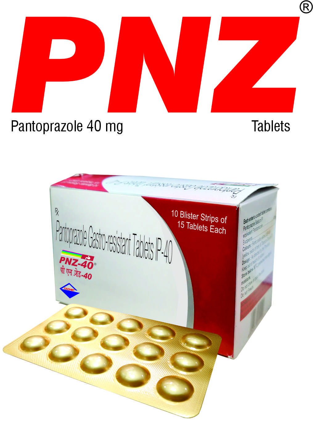 PNZ 40 TABLET 15'S