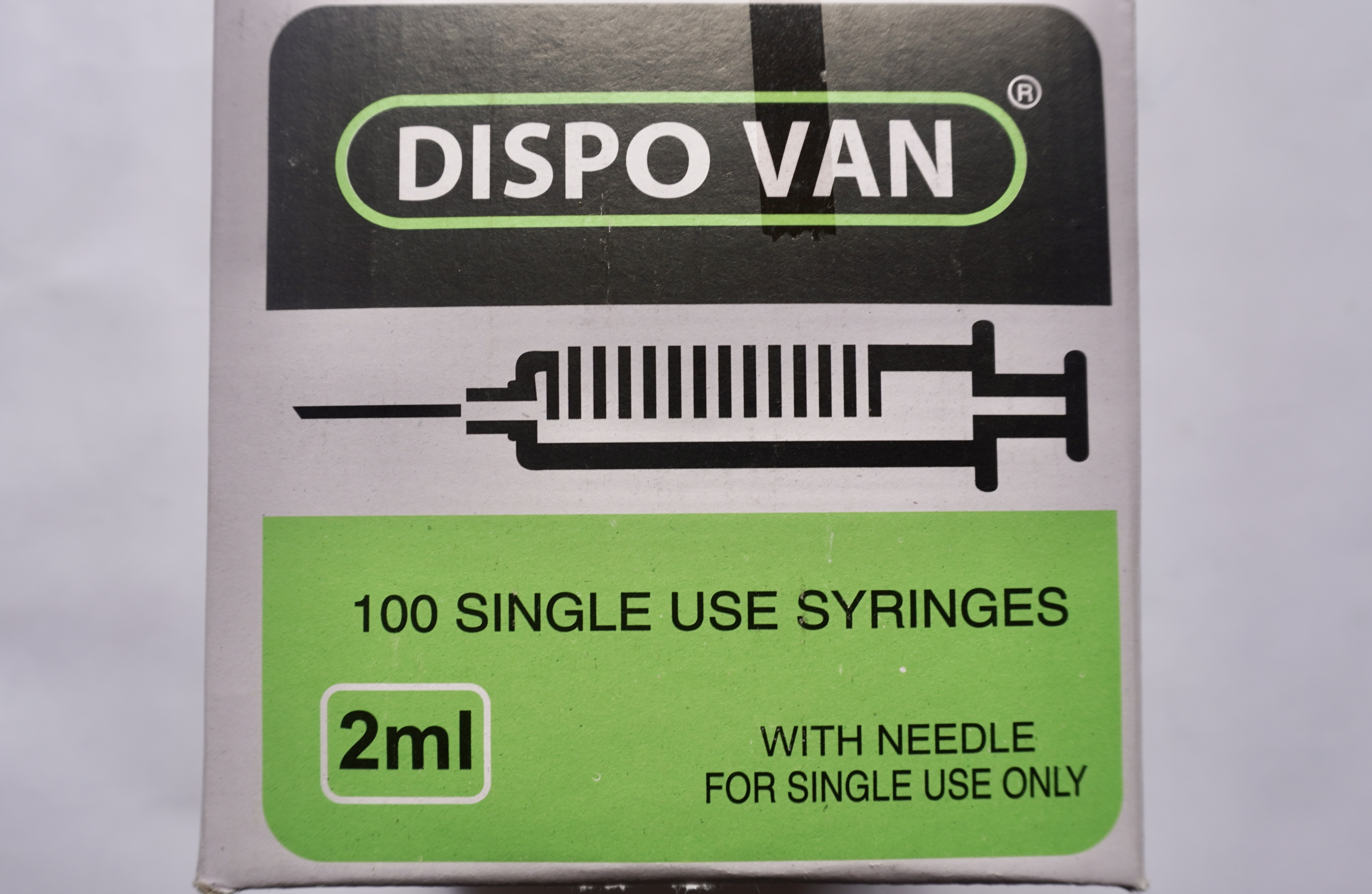 Dispovan 2ml Syringe