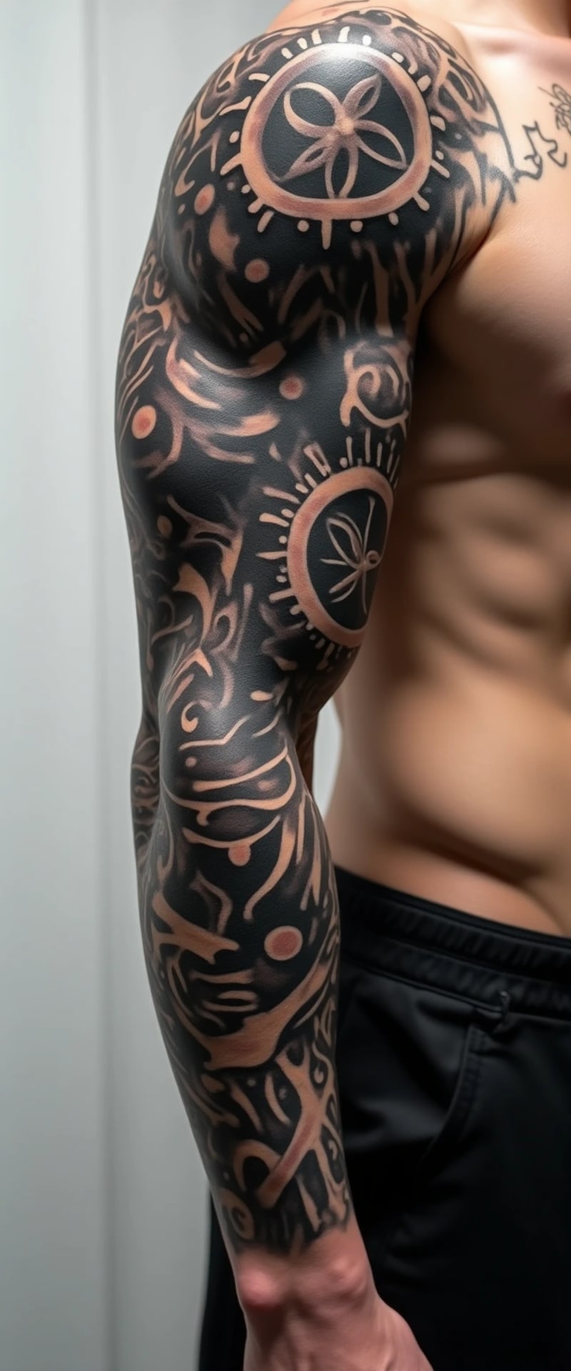 Exemple de tatouage Biomécanique