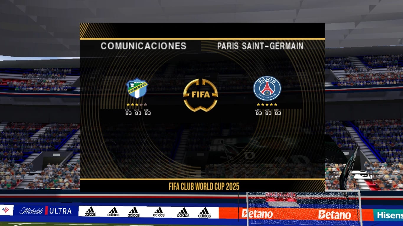 Menu del Mundial de Clubes