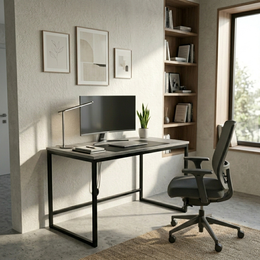 Escritorio Canciller - Escritorios metal y madera - Tulum Industrial