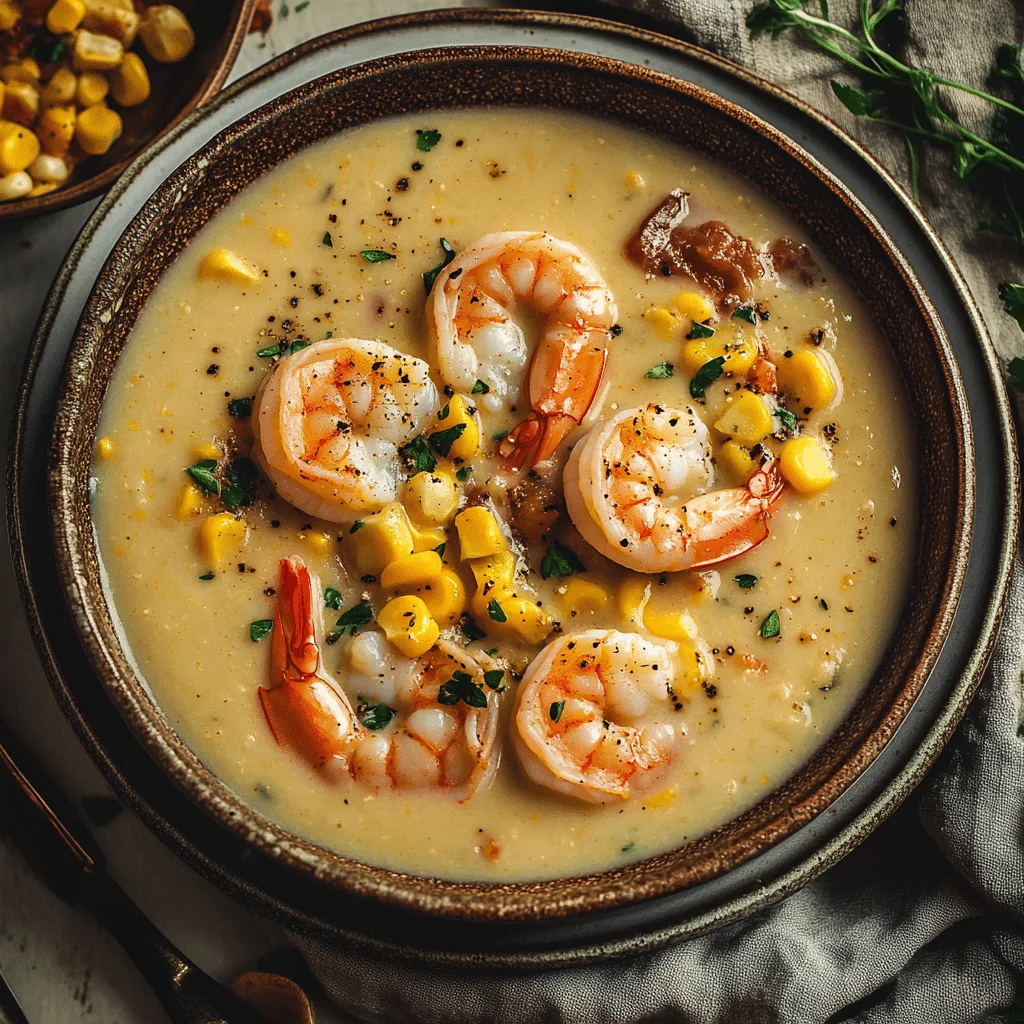 Shrimp and Corn Bisque