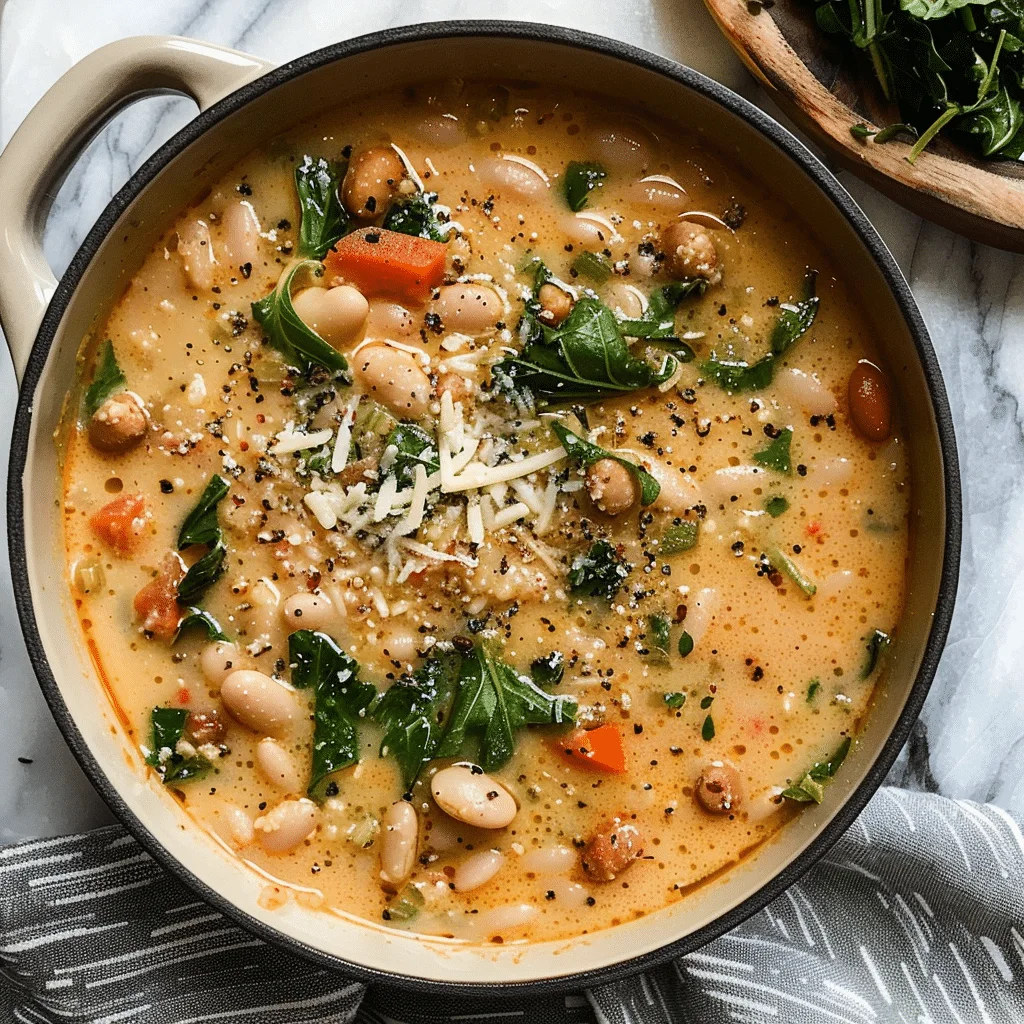 Tuscan White Bean Soup