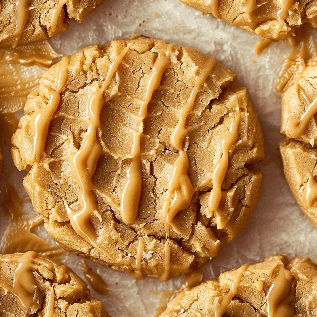 Flourless Peanut Butter Cookies