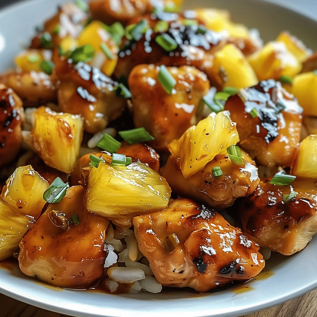 Hawaiian Pineapple Chicken recipe
