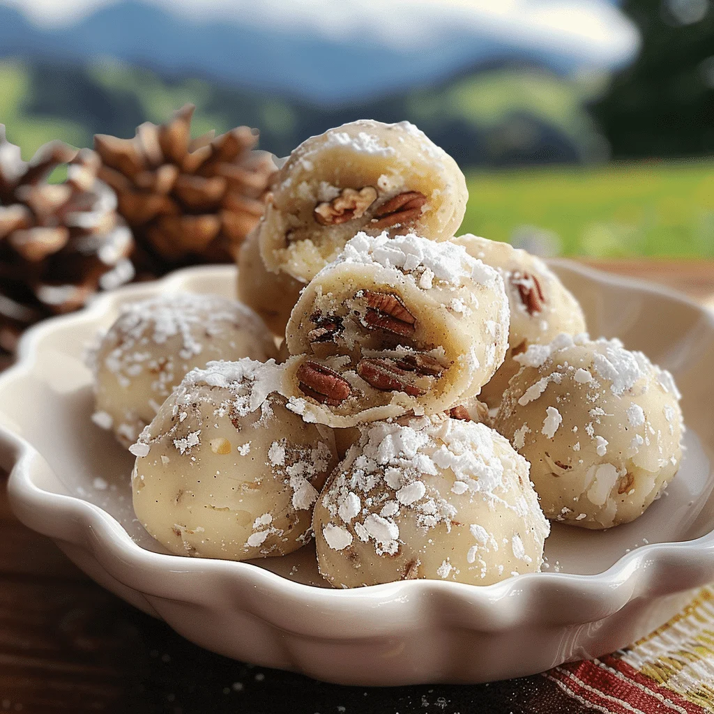 Georgia O’Keeffe’s Pecan Butterballs