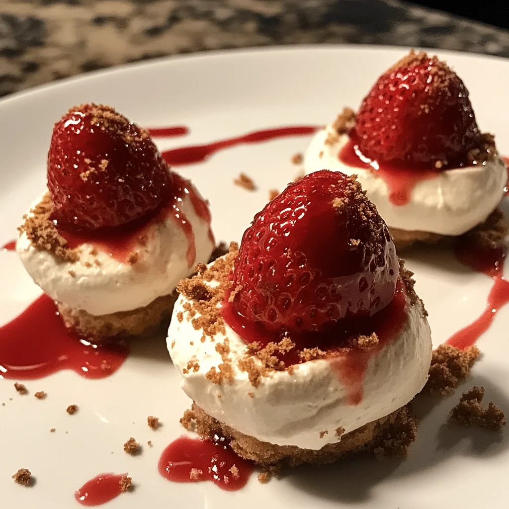 Cheesecake Deviled Strawberries