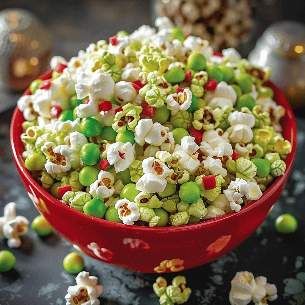 Grinch Popcorn