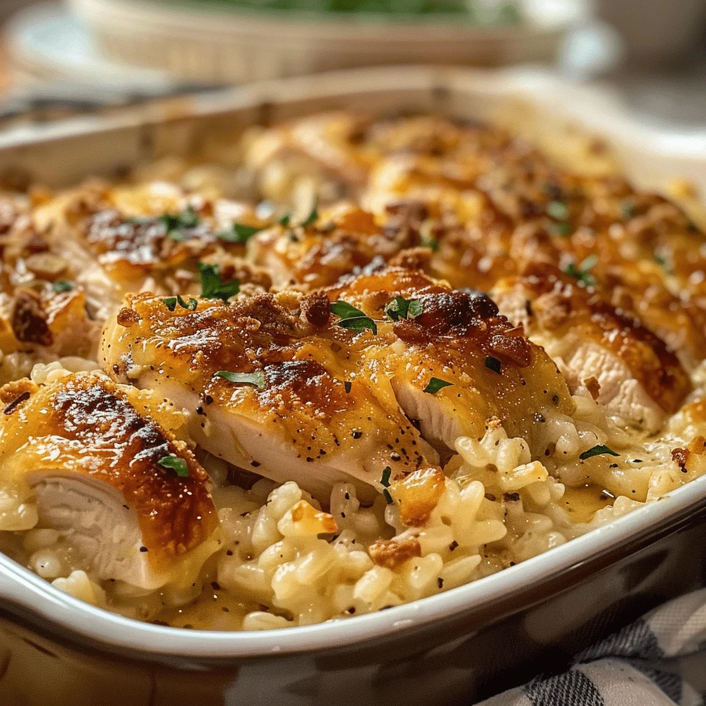 No-Peek Chicken Casserole